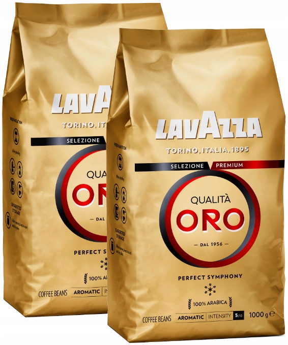 Kawa ziarnista Lavazza Qualita Oro 2x1kg