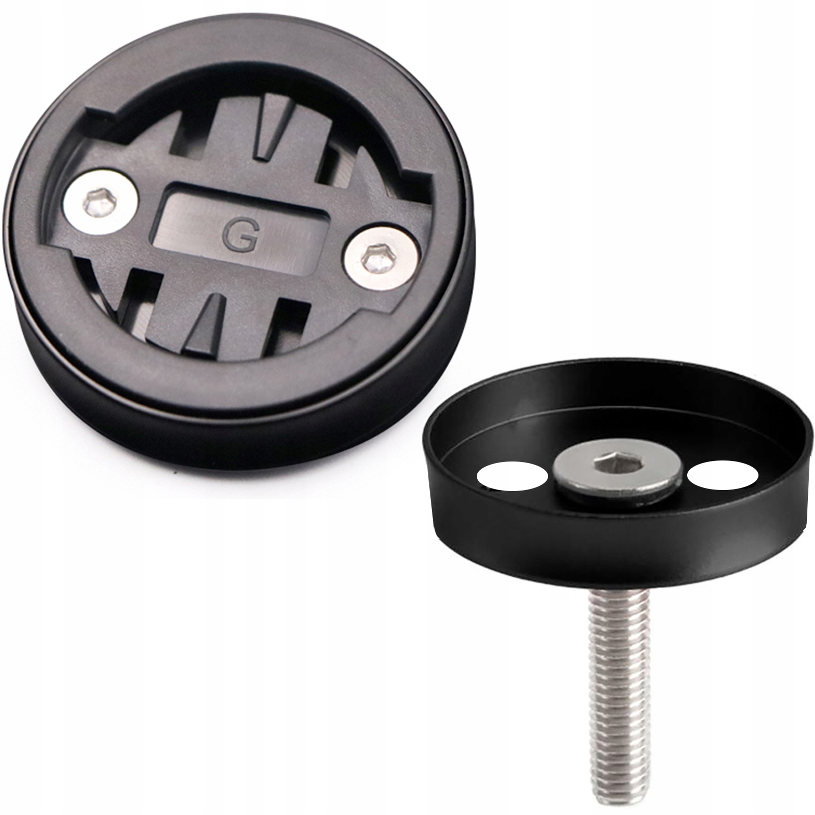 G-EDGE stabilny uchwyt GARMIN MAGENE Cycplus na korek sterów Gravity Cap