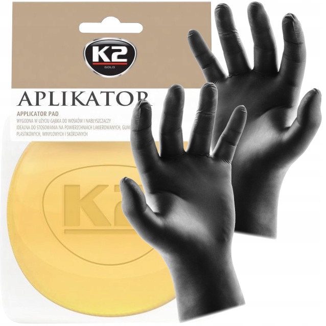 

K2 Aplikator Gąbka Polerska Do Nakładania Wosku Re