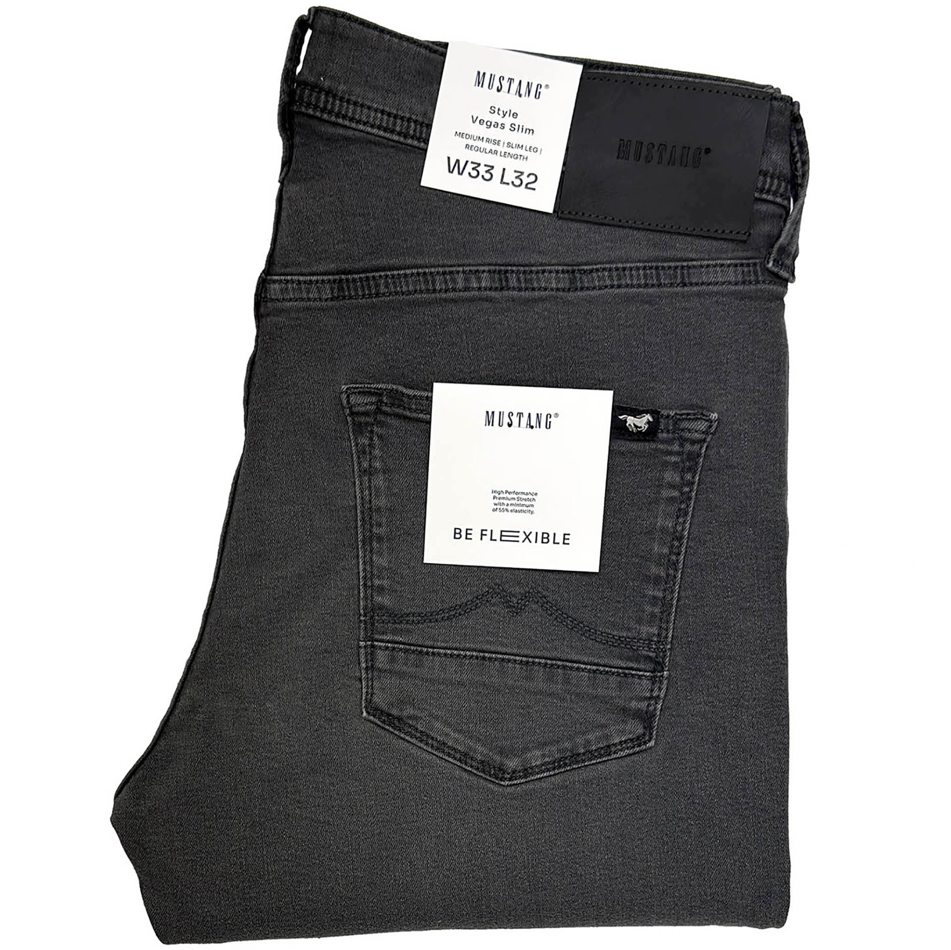 Mustang Vegas Slim Rook 402 pánské džíny zúžené slim fit kalhoty W33 L32