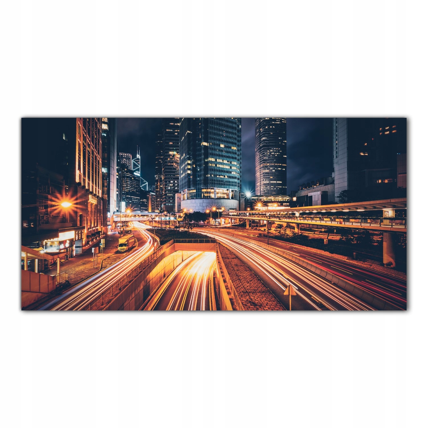 

Hartowany Obraz Szklany Droga Ruch Drogowy 140x70