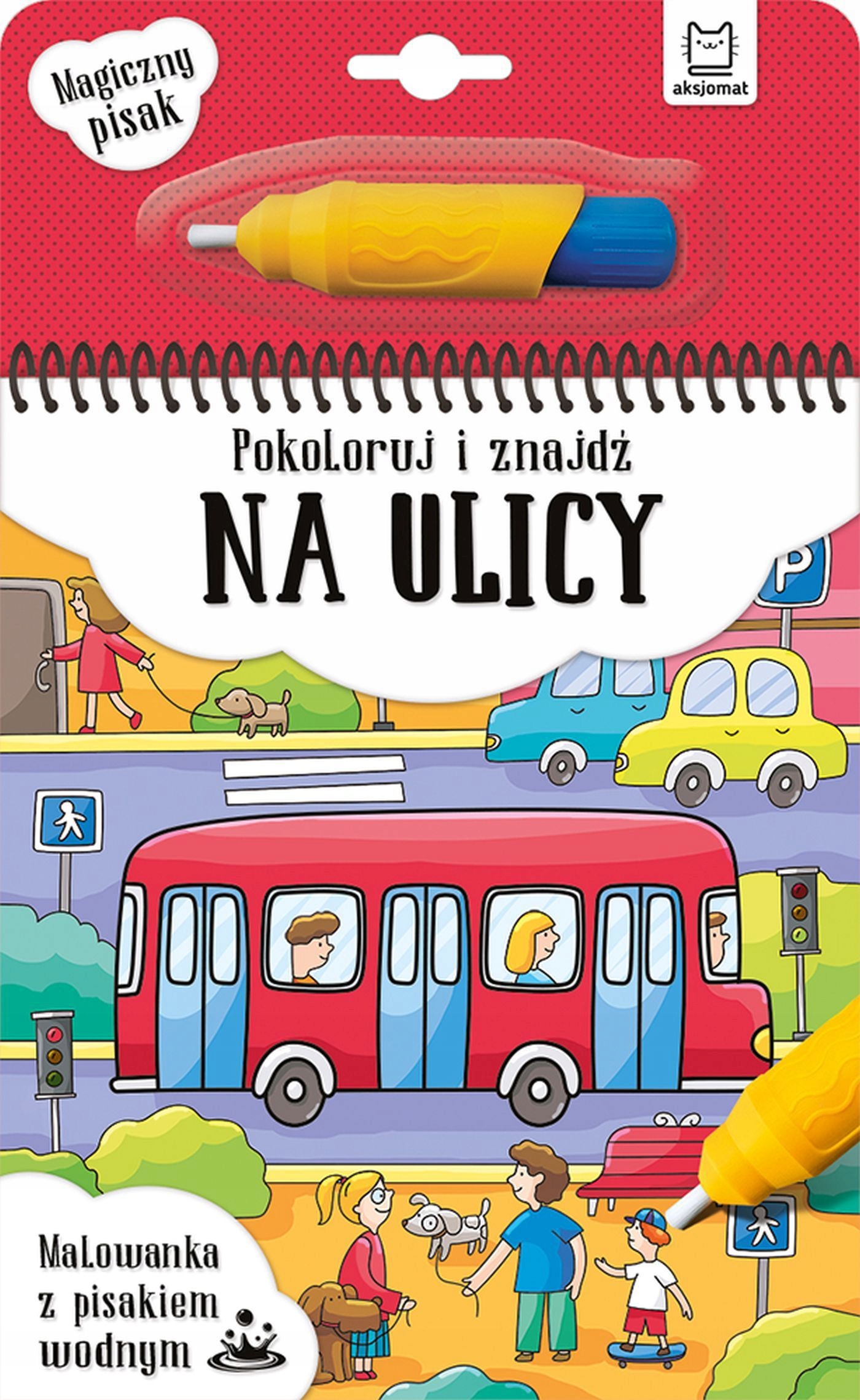 

Malowanka Wodna Z Pisakiem Na Ulicy Pokoloruj