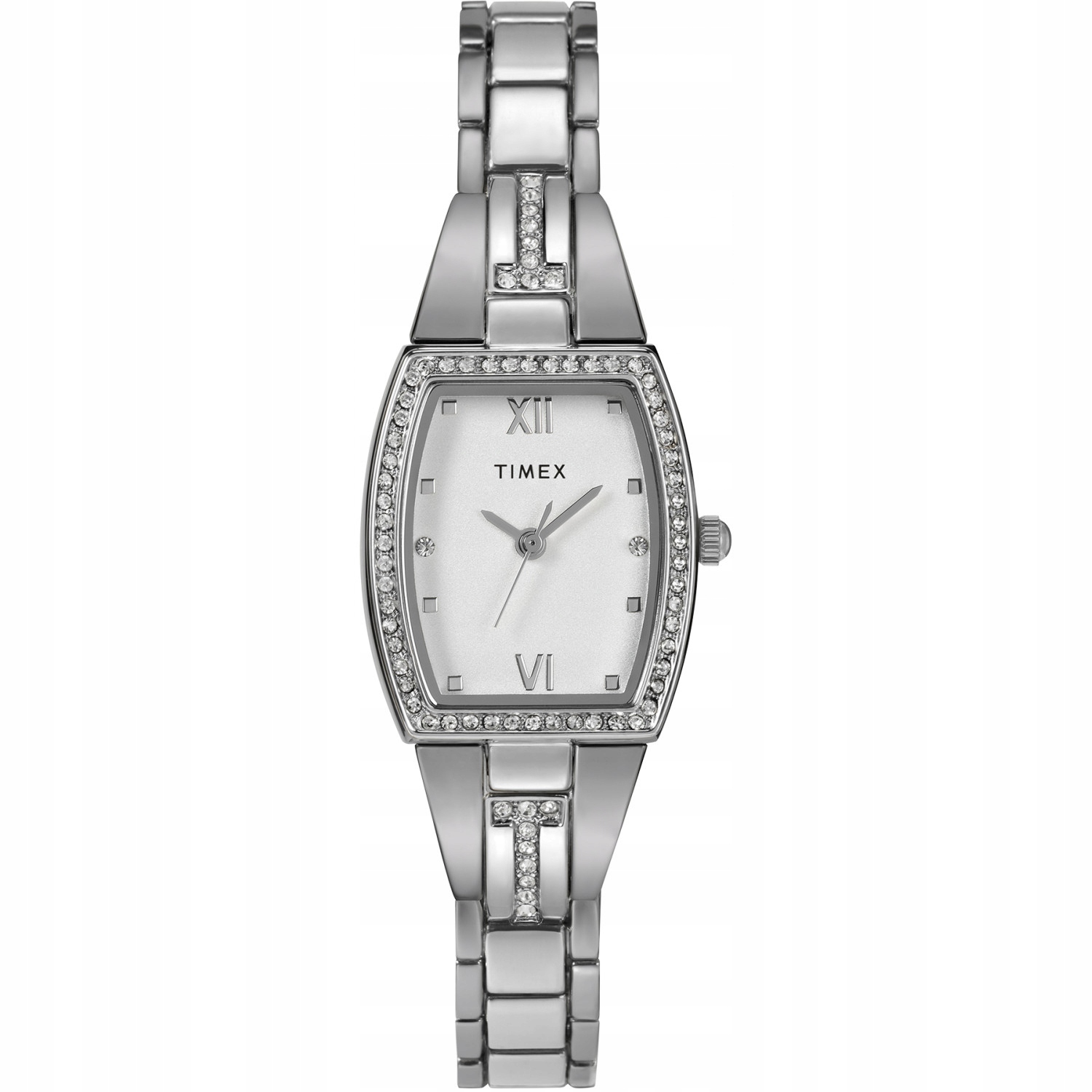 Dámské hodinky Timex TW2W95600 Zirkony stříbrné