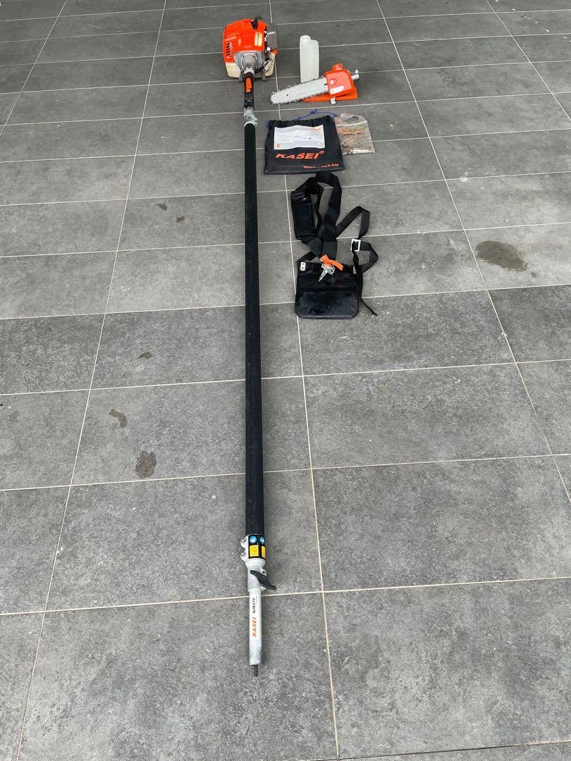 PIŁA SPALINOWA OKRZESYWARKA TELESKOPOWA DO GAŁĘZI Zasilanie spalinowe