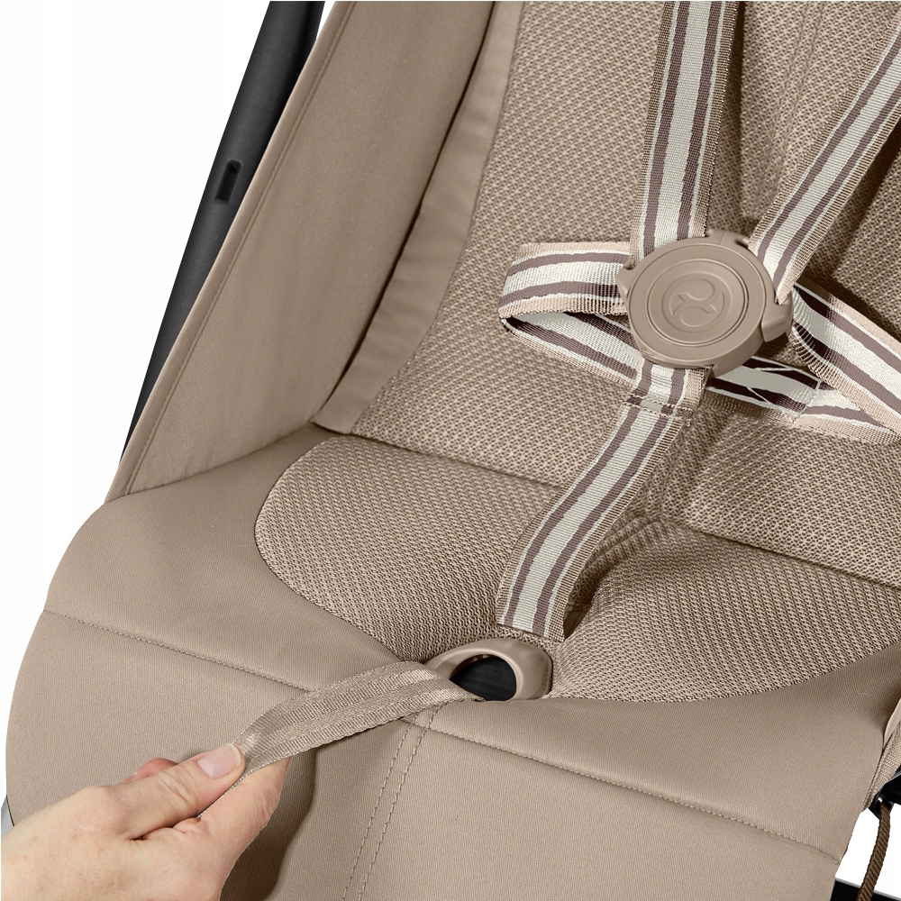 Cybex Orfeo 2024 - lekki wózek spacerowy | SLV Fog Grey Kolor odcienie szarości i srebra