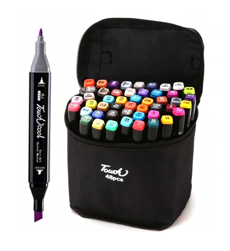 

Markery Alkoholowe Pro Touch Zestaw 48 Zestaw Etui