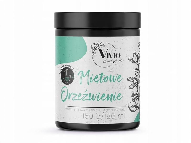 

Vivio Świeca Zapachowa 180ML Miętowe Orzeźwienie