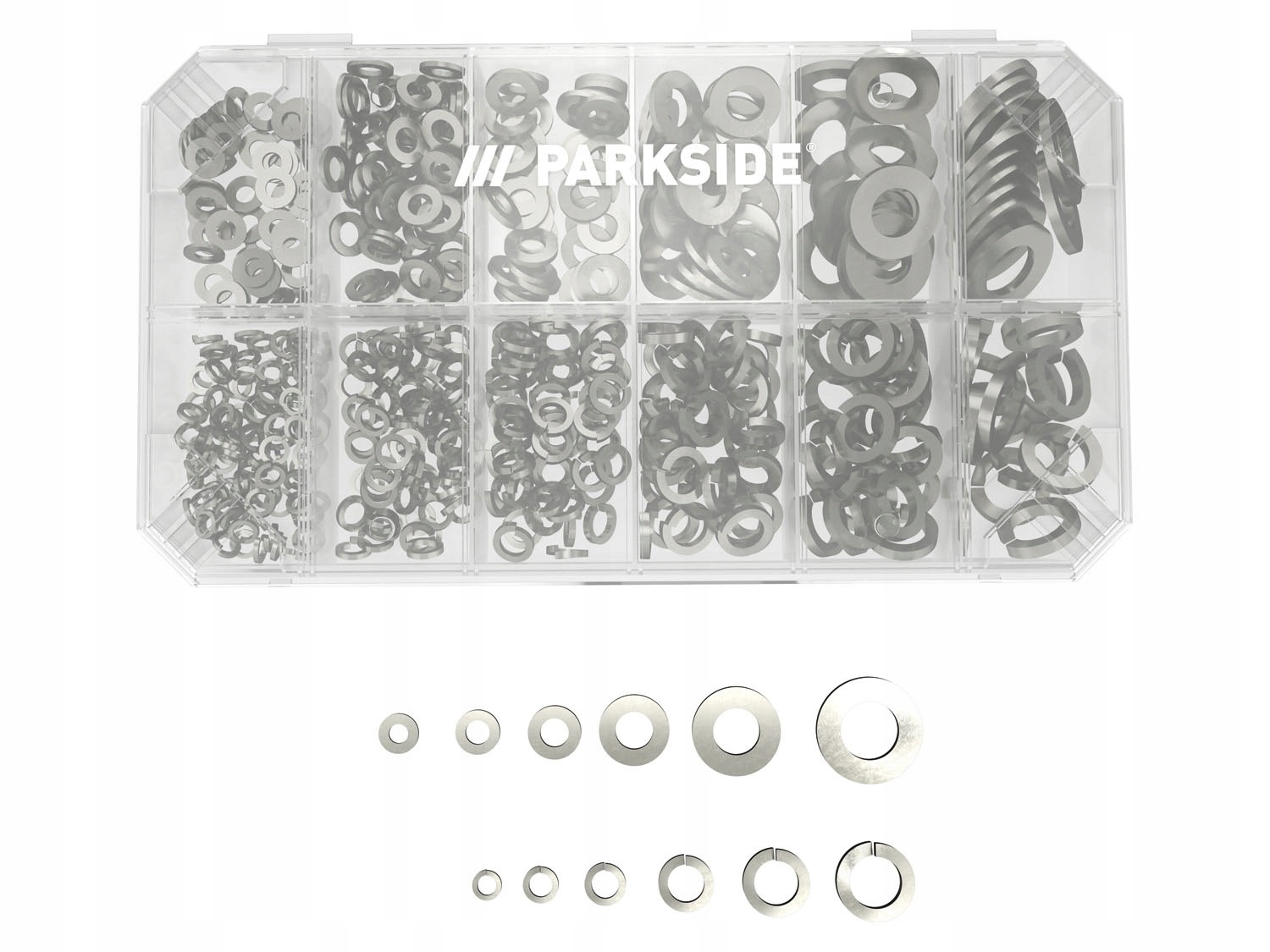 

Parkside Zestaw podkładek , 537 sztuk.