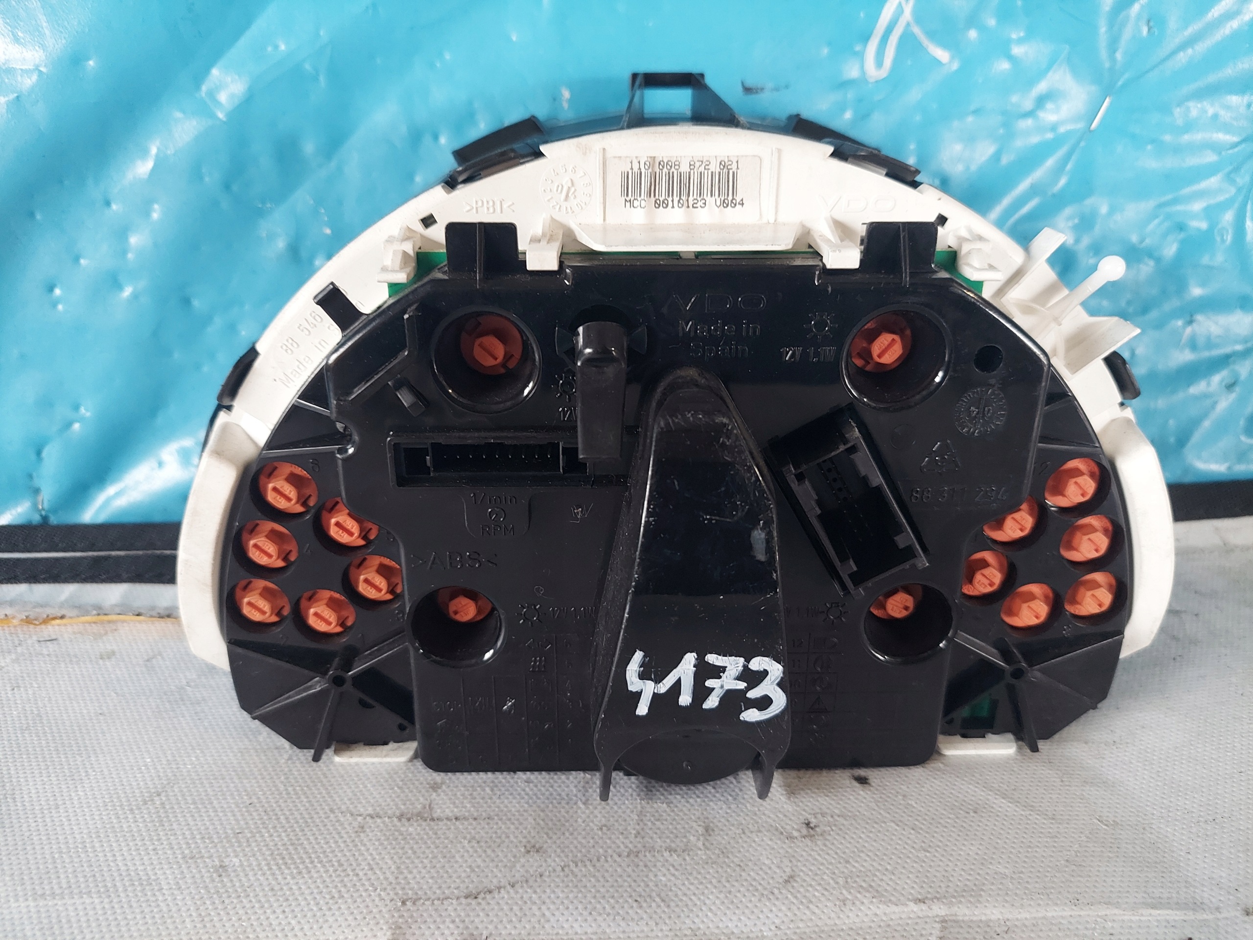 dials clock SMART FOURTWO 450 110008872021