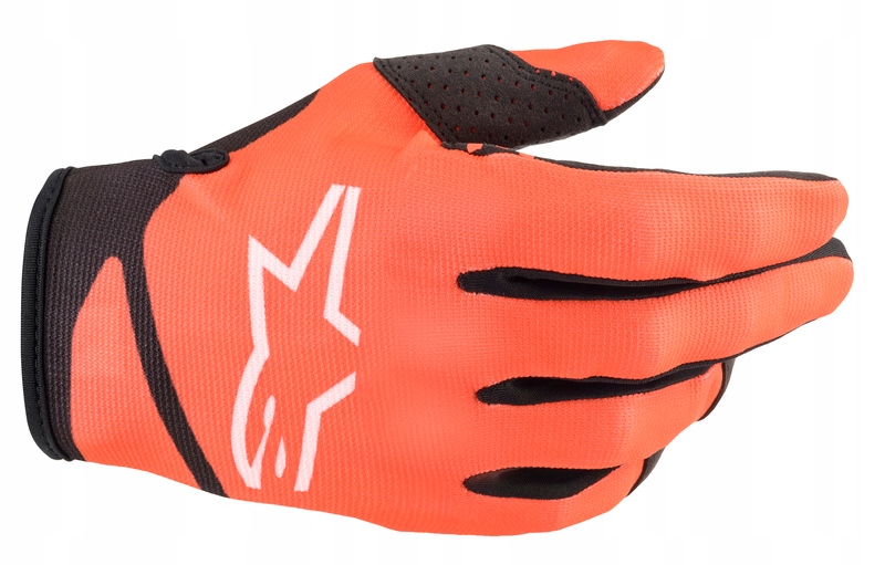 Rękawiczki Dziecięce Na Crossa Alpinestars Radar Junior Orange/black S