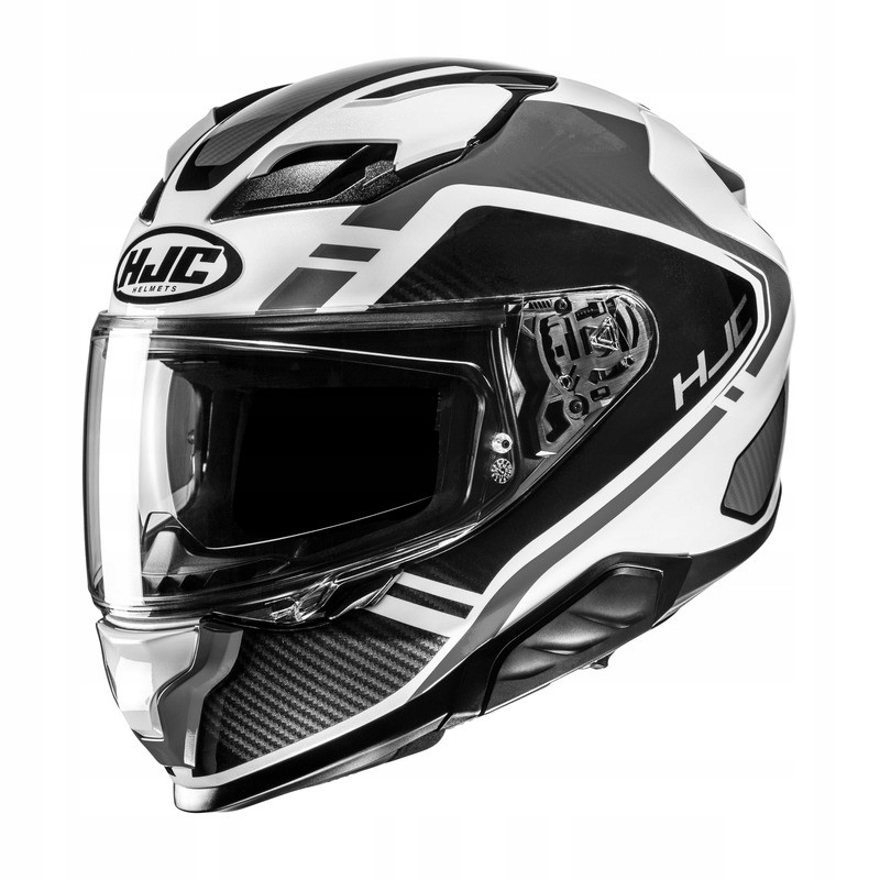 Helma Hjc F71 Tozz Black/White veľ.XL+ Darčeky!