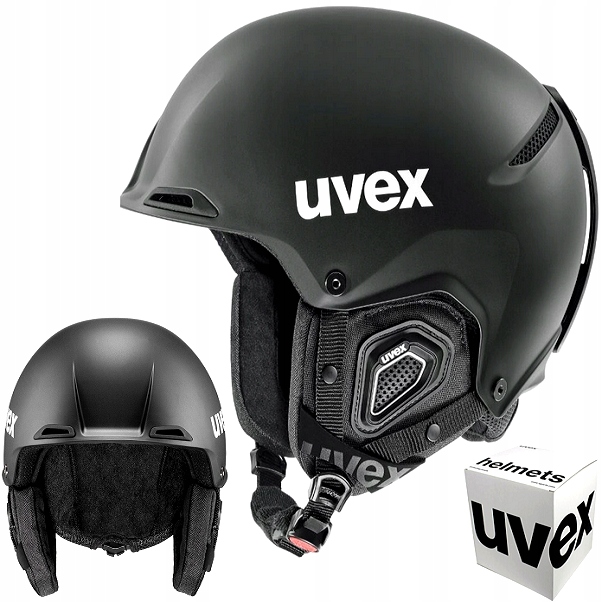 Lyžařská přilba Uvex Jakk+ Ias 52-55 cm černá matná