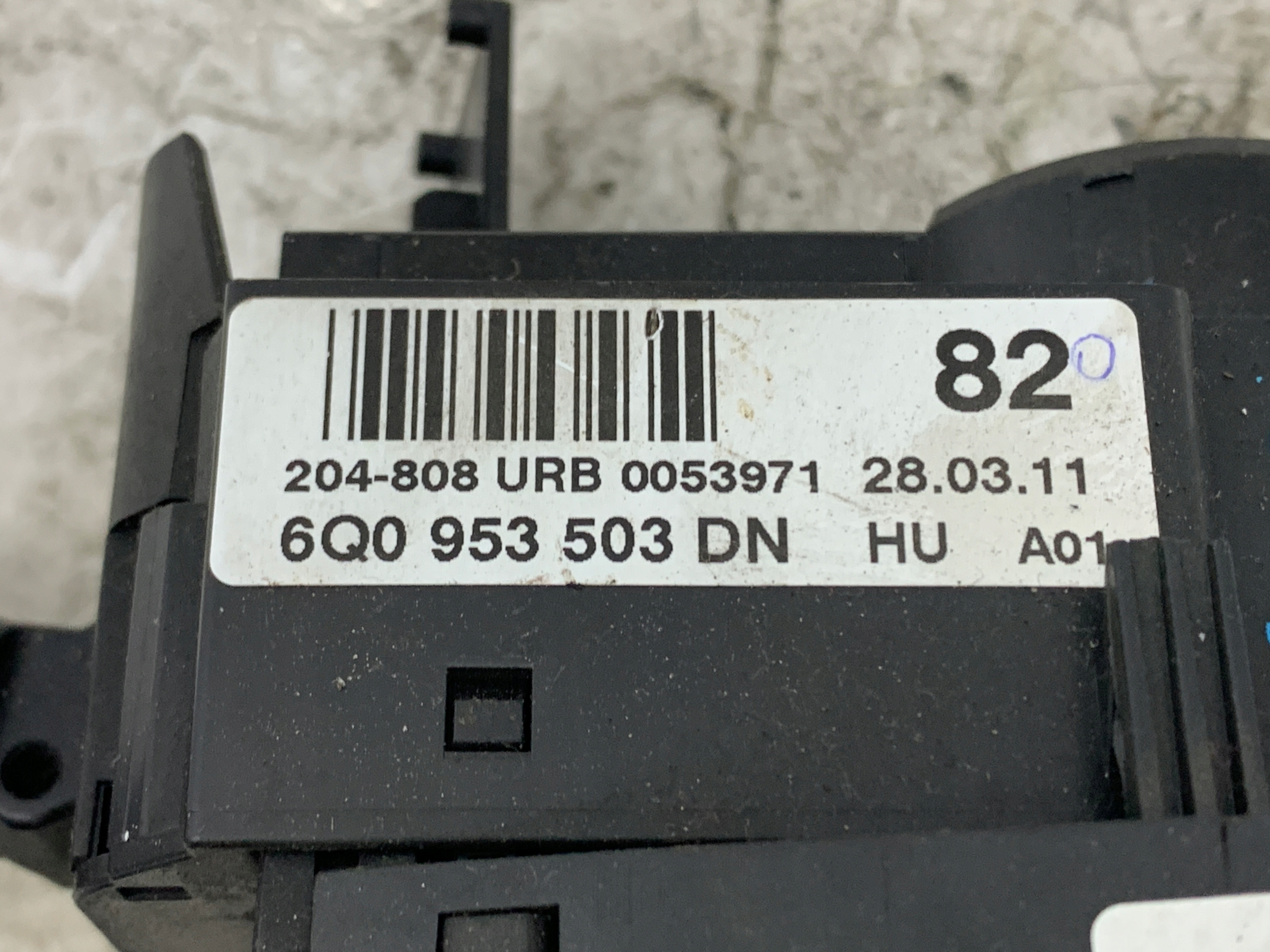 DEVIO LUCI DEVIO DEVIO LUCI TERGICRISTALLO TERGI 6Q0959653B SKODA FABIA II LIFT (10-14) 1.2 B