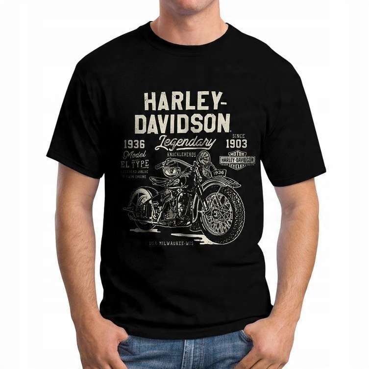 

Koszulka Motocyklowa Na Motor Harley Davidson L