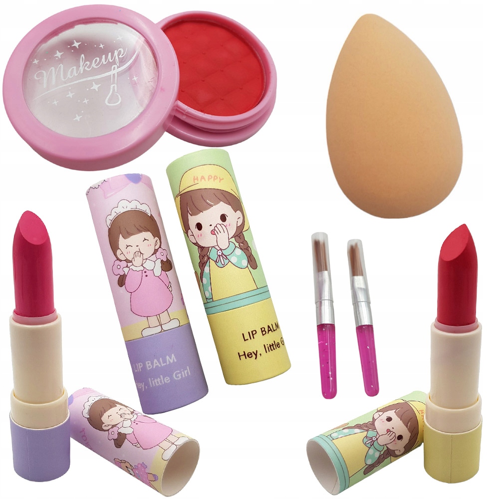 Kuferek kosmetyków Zestaw do malowania makijażu i paznokci dla dzieci Certyfikaty, opinie, atesty CE EN 71