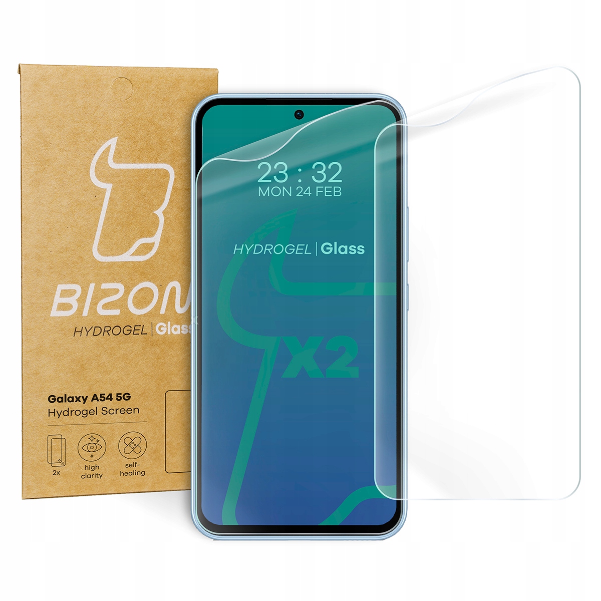 

Folia hydrożelowa na ekran Bizon do Galaxy A54 5G