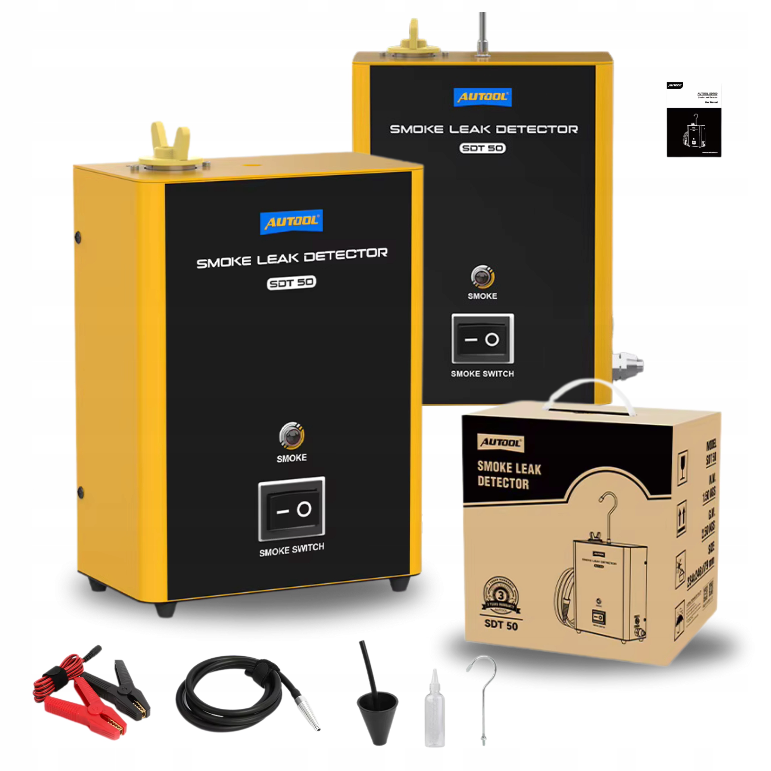 Generátor Kouře Tester Netěsností Autool SDT50 Vestavěná Zátka Pumpy