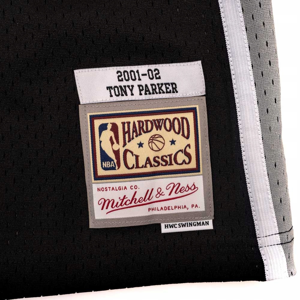 Koszulka Mitchell & Ness SAN ANTONIO SPURS BLACK - XL Rozmiar XL