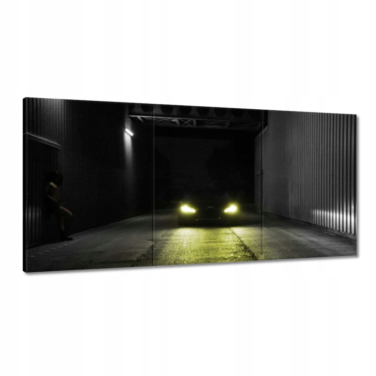 Obrazy 120x60 Audi v noci Dívka