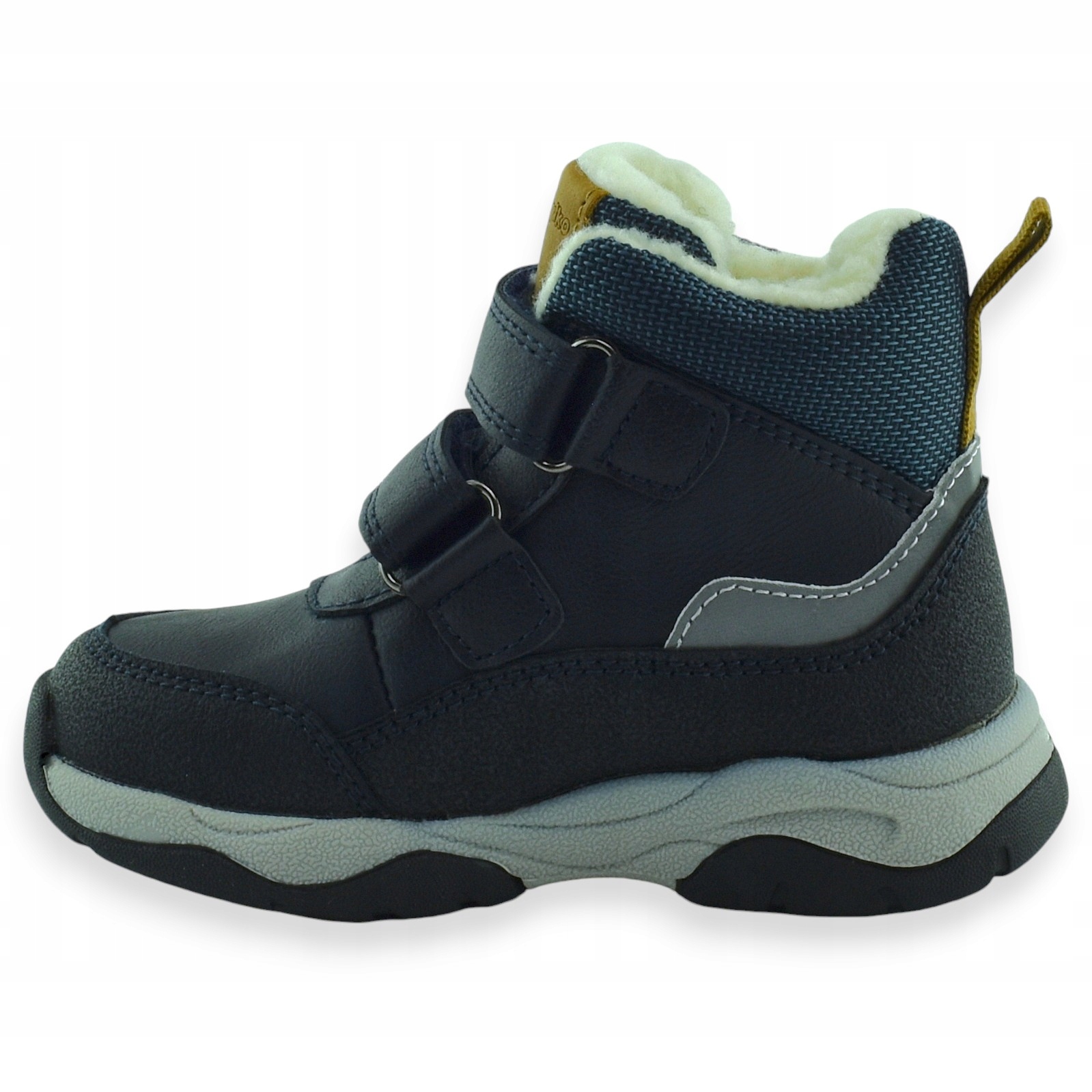 Zimowe buty chłopięce sportowy styl zapięcie boczny zamek rzep Wojtyłko 30 Stan opakowania oryginalne