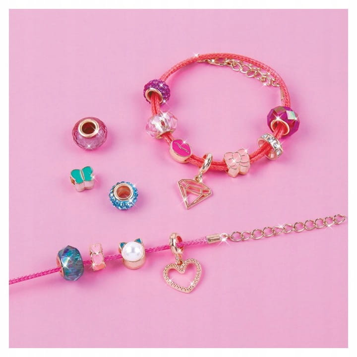 Zestaw do robienia bransoletek Pretty in Pink Make it Real Marka Make It Real