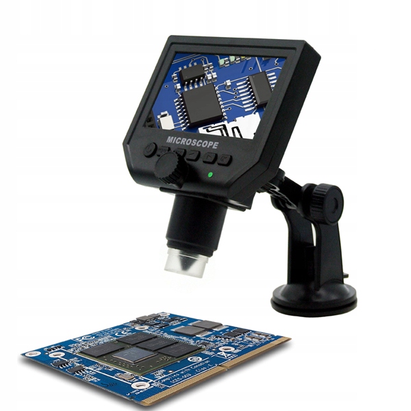 MIKROSKOP CYFROWY ZOOM x600 3.6MP HD OLED 1080p