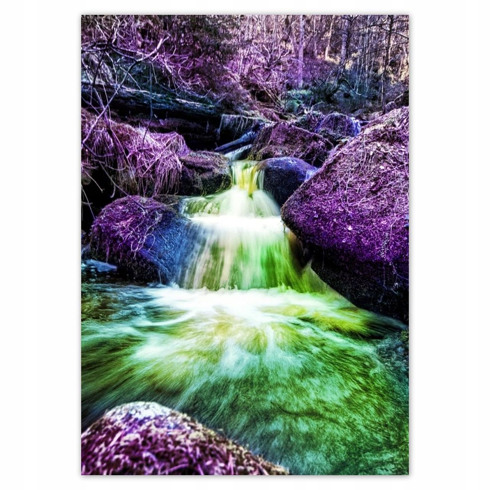 

Naklejki 50x70 Limonkowa kaskada