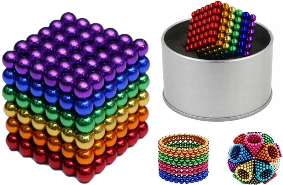 

Klocki Kulki Magnetyczne Neocube 6MM Konstrukcyjne