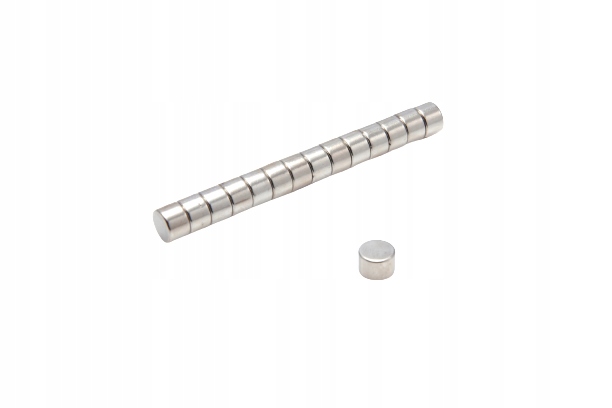 

Magnes Neodymowy Walcowy Mw 6x4 N38 3 szt