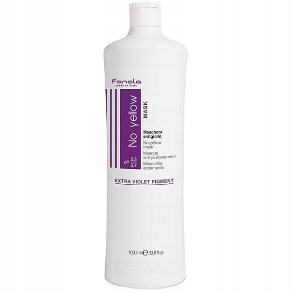 

Fanola No Yellow Maska neutralizująca blond 1000ml