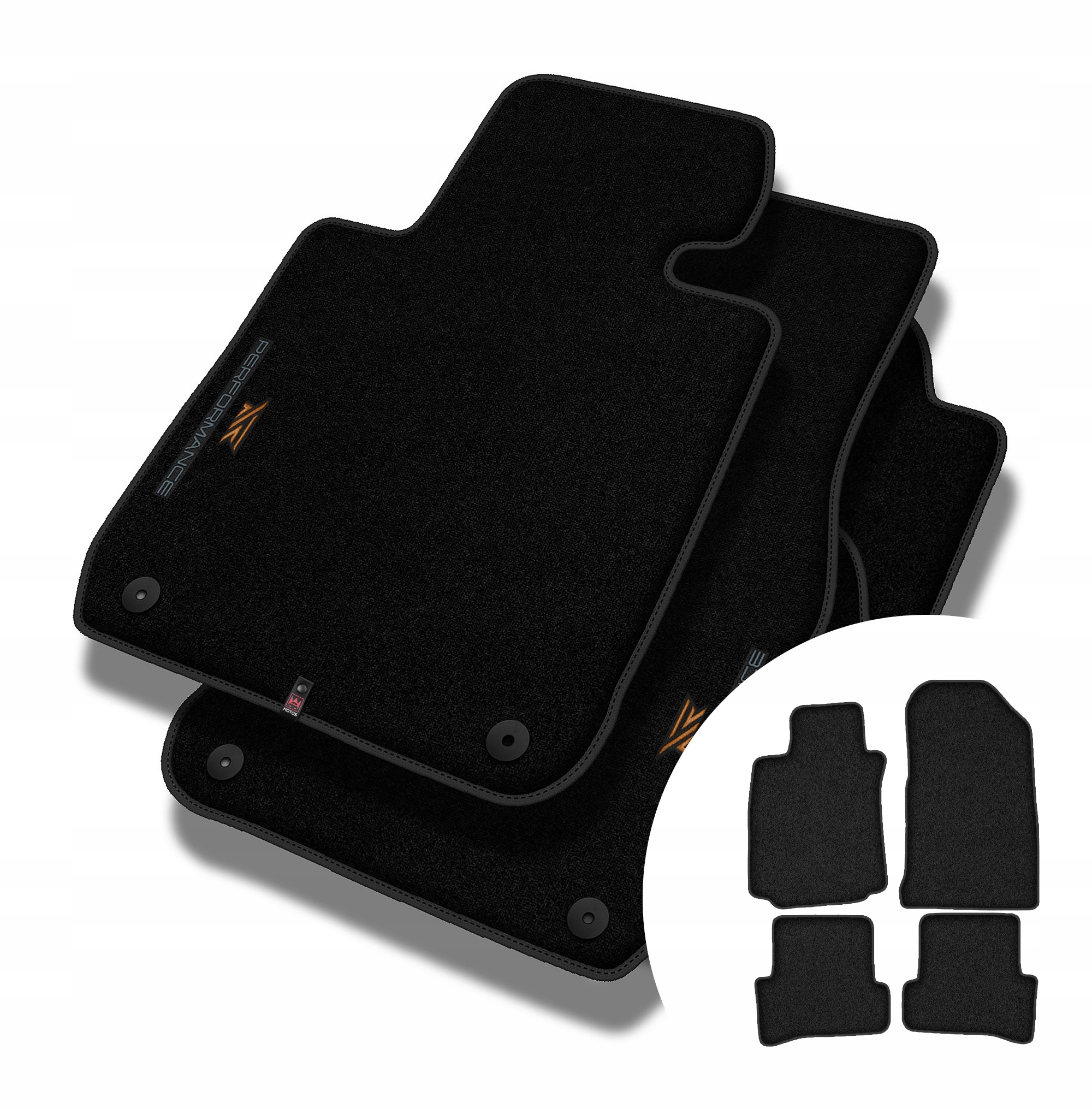 Velúrové koberčeky Performance Premium pre Renault Clio III 2005-2012