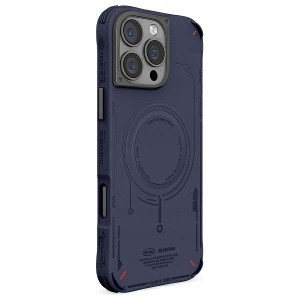 Skinarma etui Mecha iPhone 16 Pro Max 6.9" Magnetic Charging granatowy