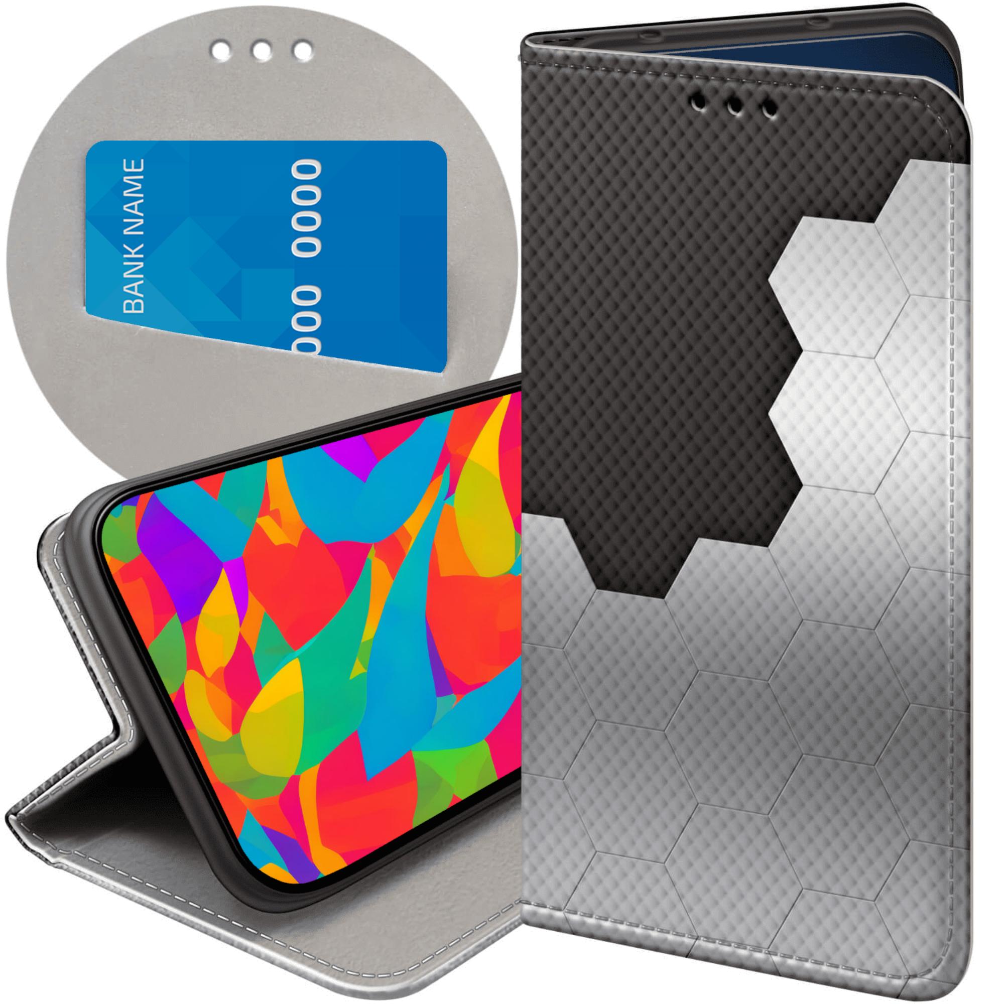 Etui Z Klapką Do Xiaomi Redmi Note 12 Pro Plus Szare Metallic Grey