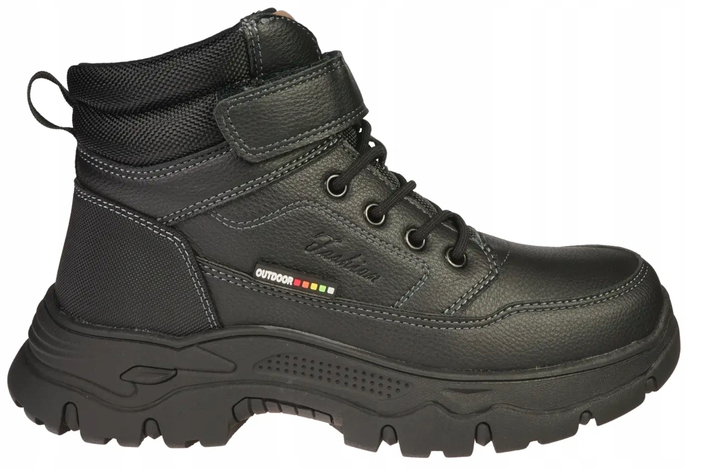 Dziecięce buty zimowe American Club CXD159BL czarne