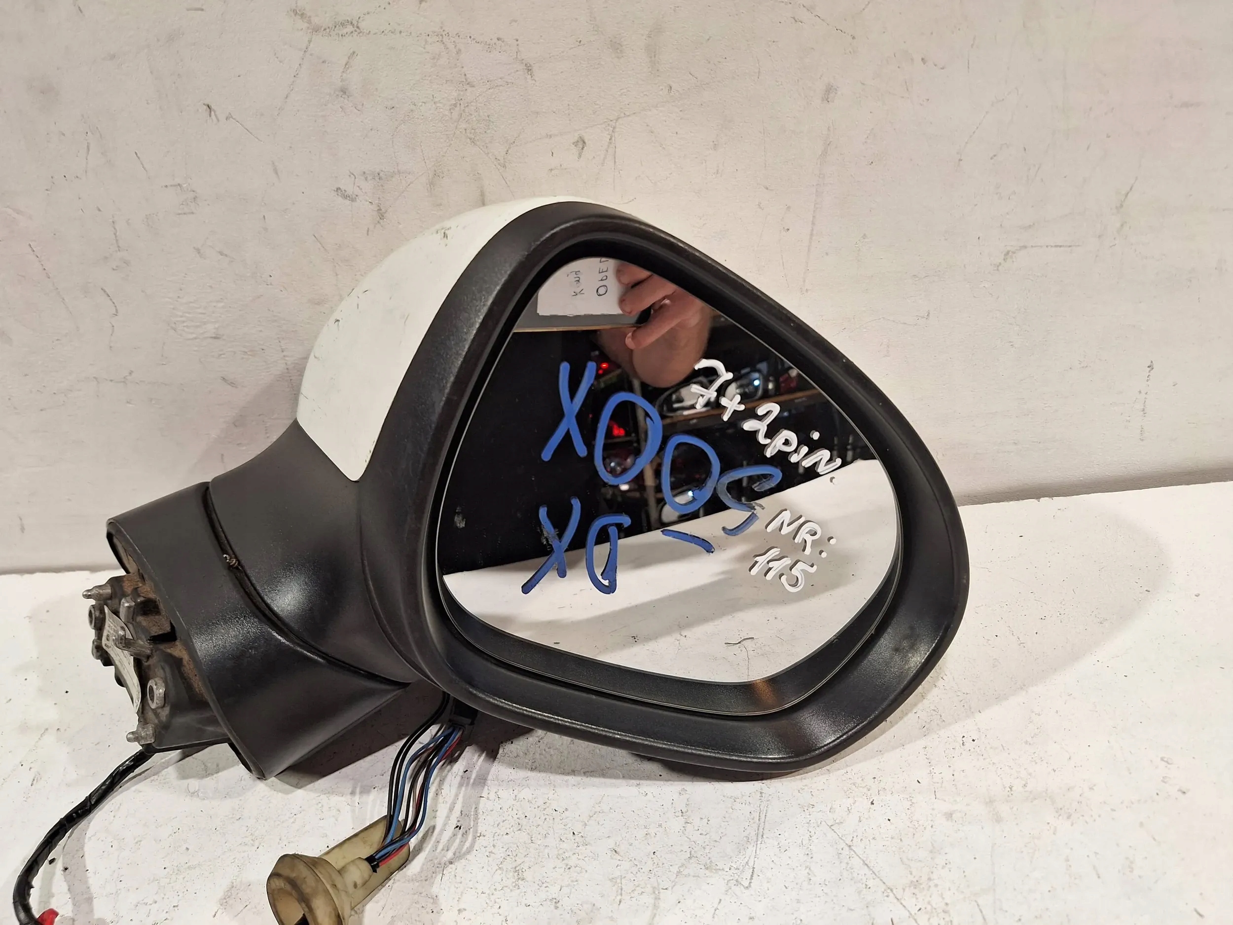 mirror exterior right Fiat 500X EU 9PIN