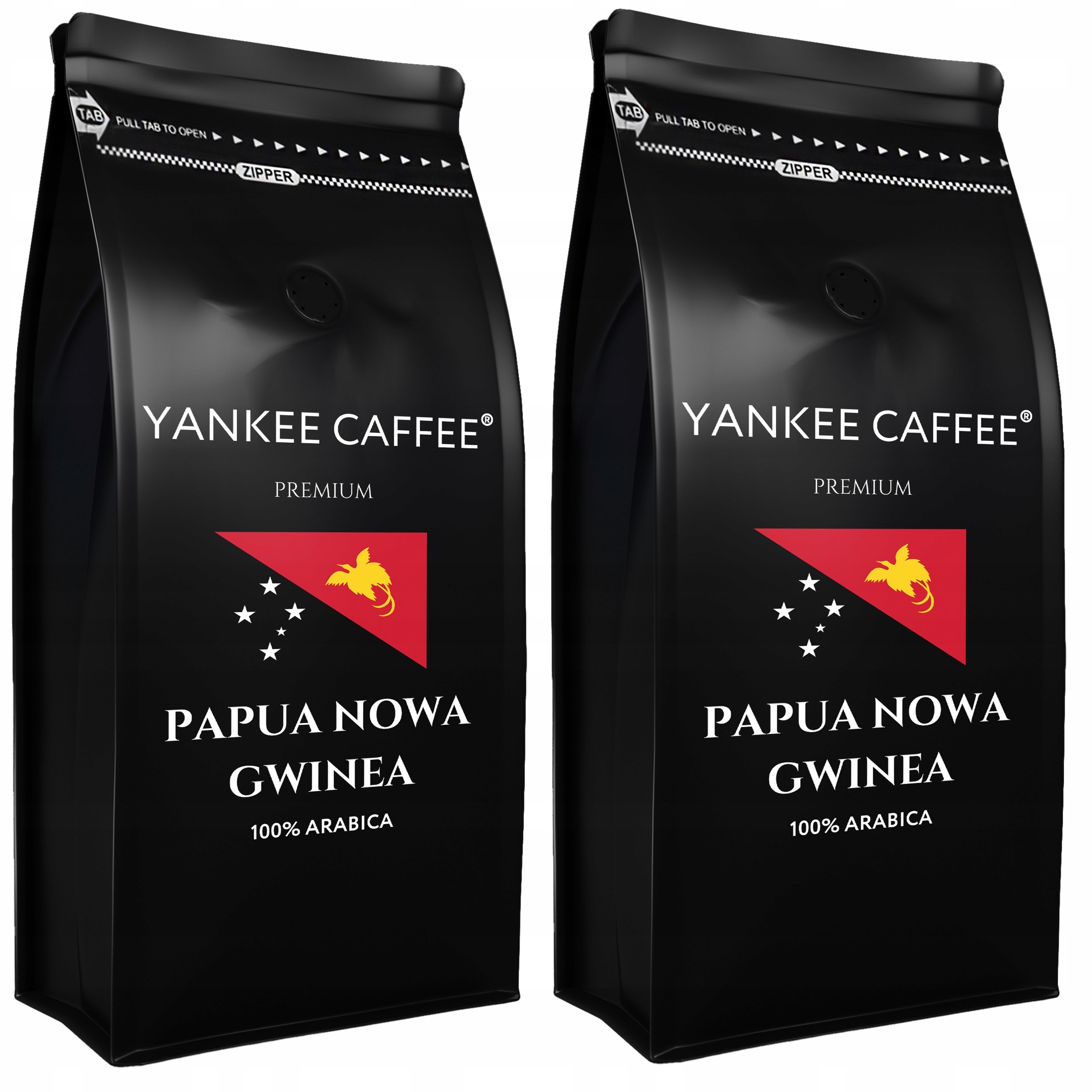 Levně Káva zrnková 2x1kg 100% Arabica Papua Nová Guinea Pro espresso i filtr