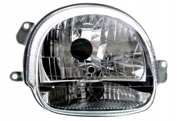 Tyc Světlomet (H4 Elektrický, Barva Náplně: Chromo)