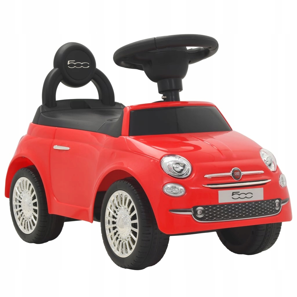 Jeździk Dla Dzieci Fiat 500 Czerwony