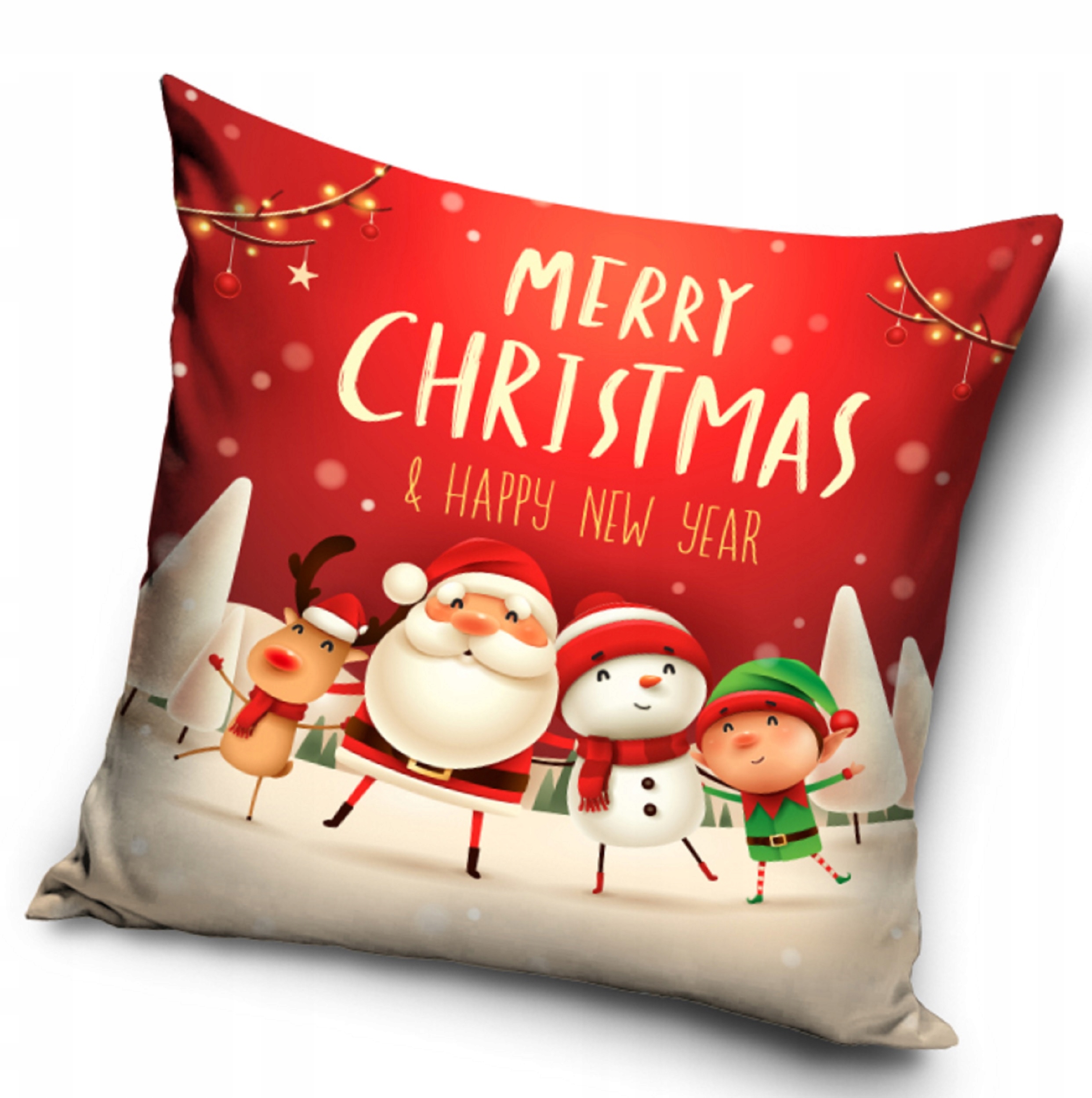 

poszewka 40x40 świąteczna mikołaj Xmas renifer