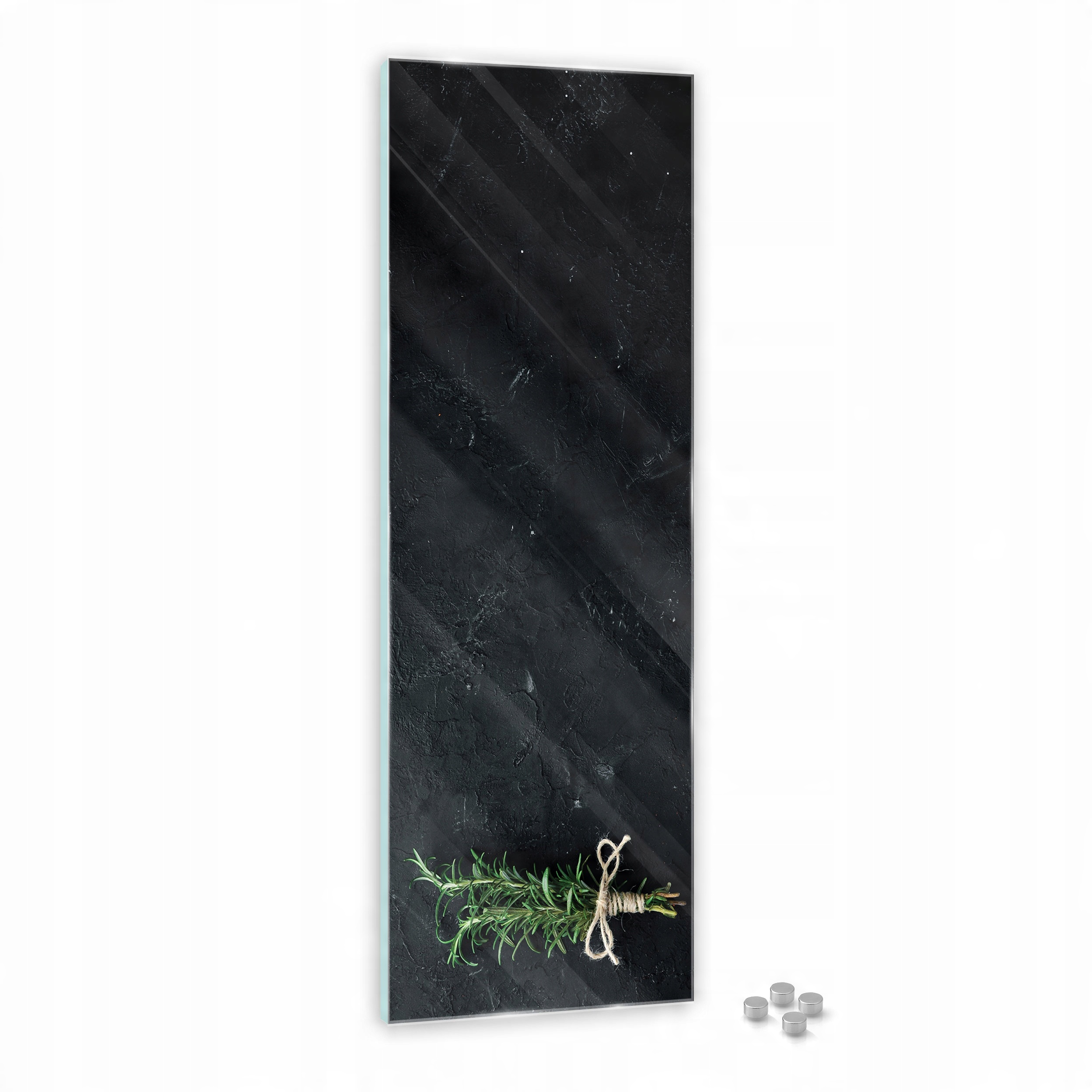 

Tablica magnetyczna szklana do kuchni duża 80x30