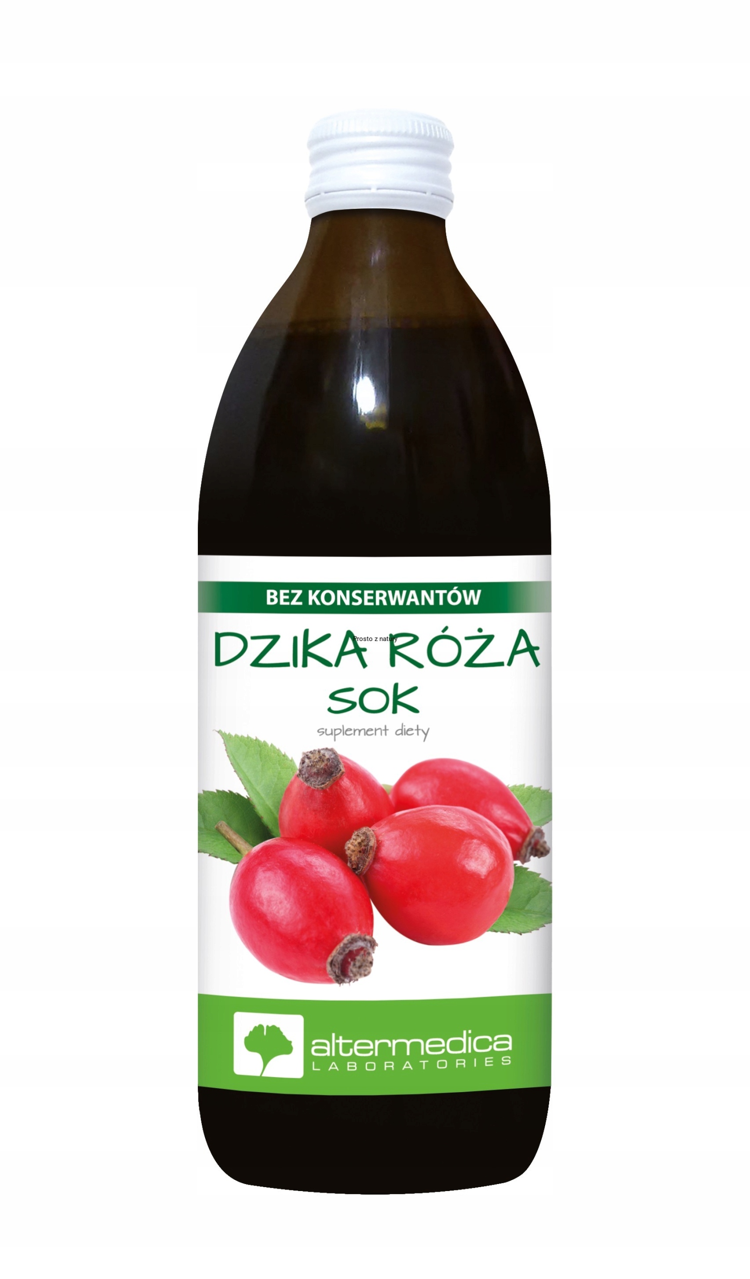 Sok DZIKA RÓŻA 500 ml Alter Medica