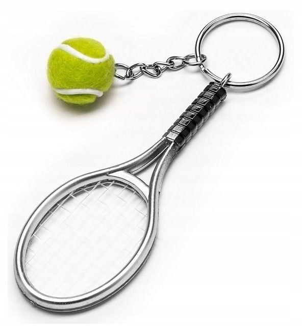 

Brelok Tenis Ziemny Breloczek Sportowca Rakieta