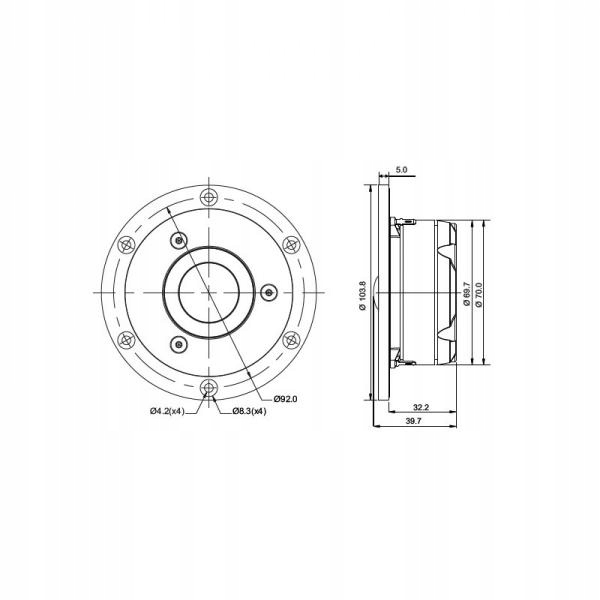 Głośnik SB Acoustics Satori TW29D-B / Fabric Stan opakowania oryginalne