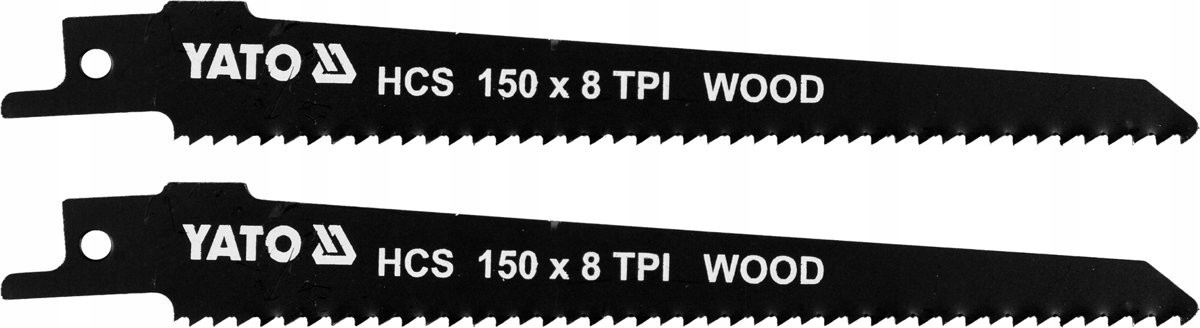 

Brzeszczoty Do Drewna HCS150MM8TPI 2SZT Yato