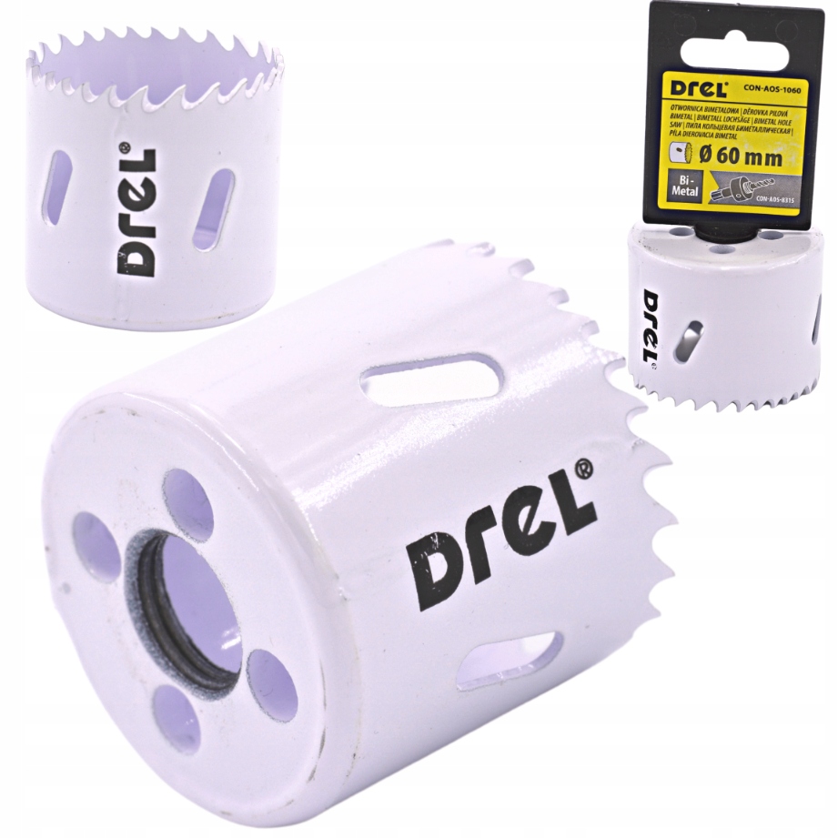 

Otwornica Koronka Bimetal Do Drewna Metalu 60 mm