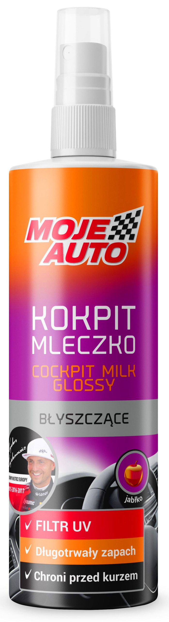

Moje Auto Mleczko Kokpit Błyszczący Jabłko 300ml
