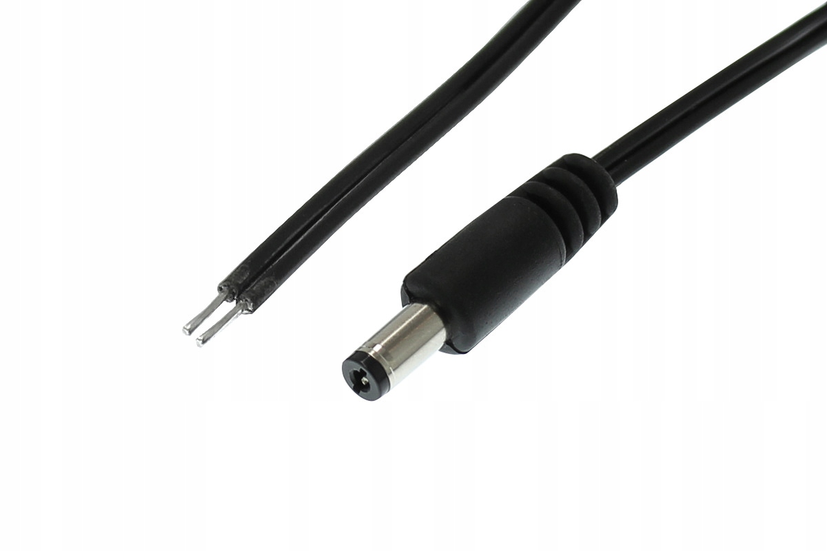 

Przewód DC kabel Wtyk 2,5/5,5mm 1,8 m