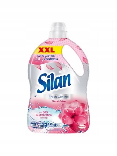 Levně 2x Silan Fresh Control Tekutá Aviváž Floral Crisp 2,772L 126 Praní