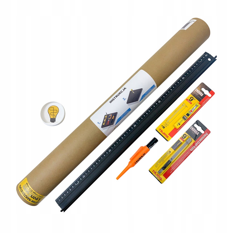 Větší sada nástrojů LeanFoam – nůž, Tajima, tužka Lyra