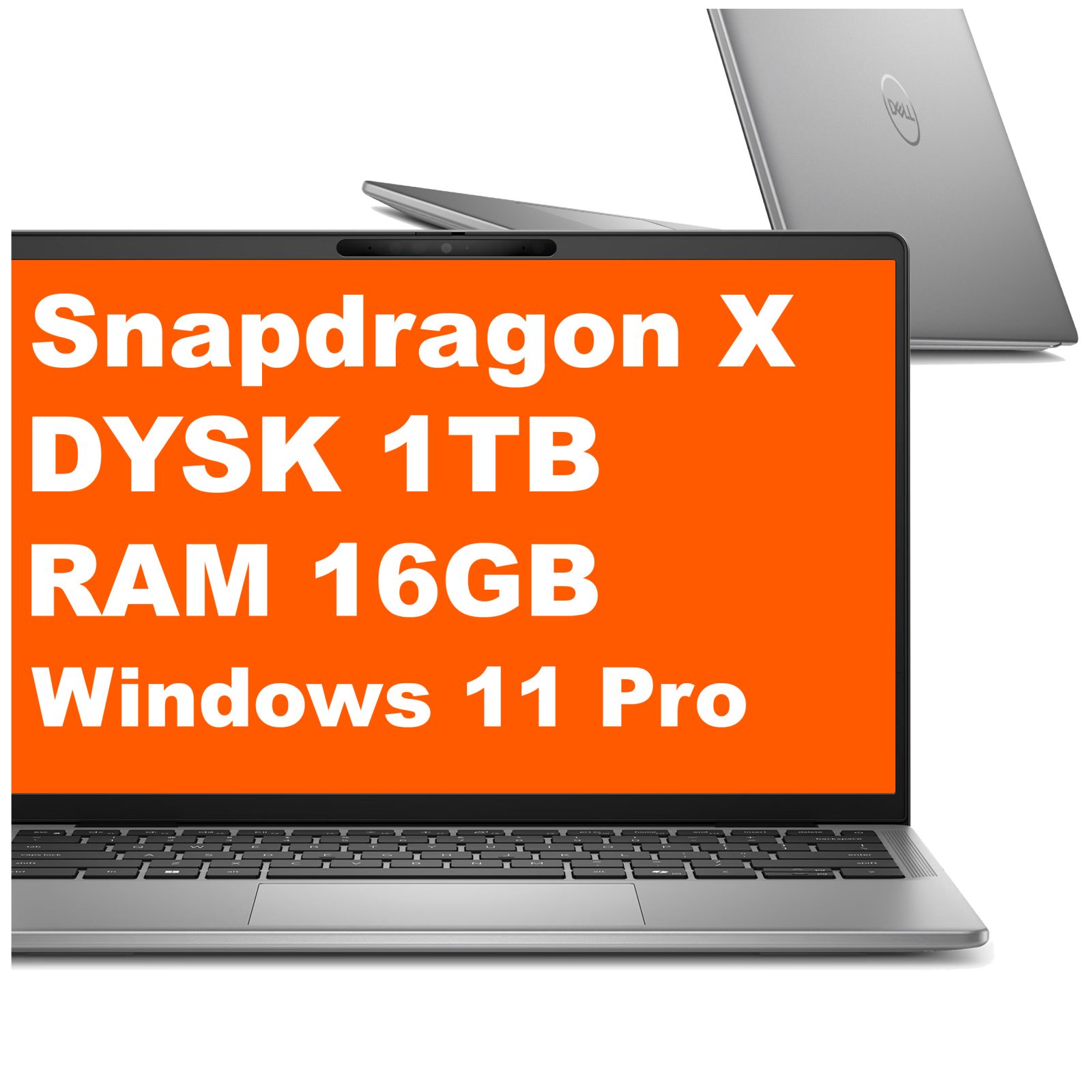Laptop Dell Latitude 7455 Copilot+ Snapdragon 16GB 1TB Dotyk W11Pro Szary